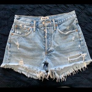 AGOLDE Parker high waist shorts